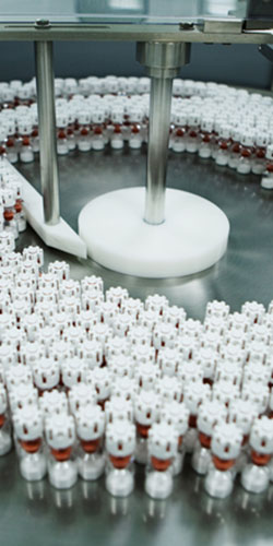 Plastic parts for the pharmaceutical and food engineering industries